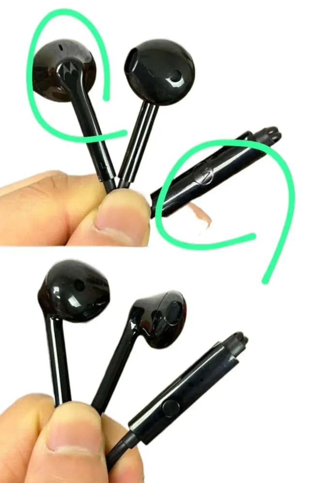 Latest Model 100% Orignal Motorola Handsfree Android Handsfree with Mic - Super Bass, High-Quality Sound, Gaming Handsfree High-Quality Calling, High-Quality wire, 100% Original Motorola Handsfree