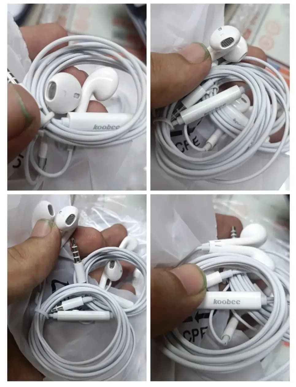 Koobee Earphone all Android phone 100% Original koobee handfree [look like gionee] better than gionee copy HANDFREE |BEST HEADPHONE |100 % ORIGINAL |HIGH QUALITY BASS