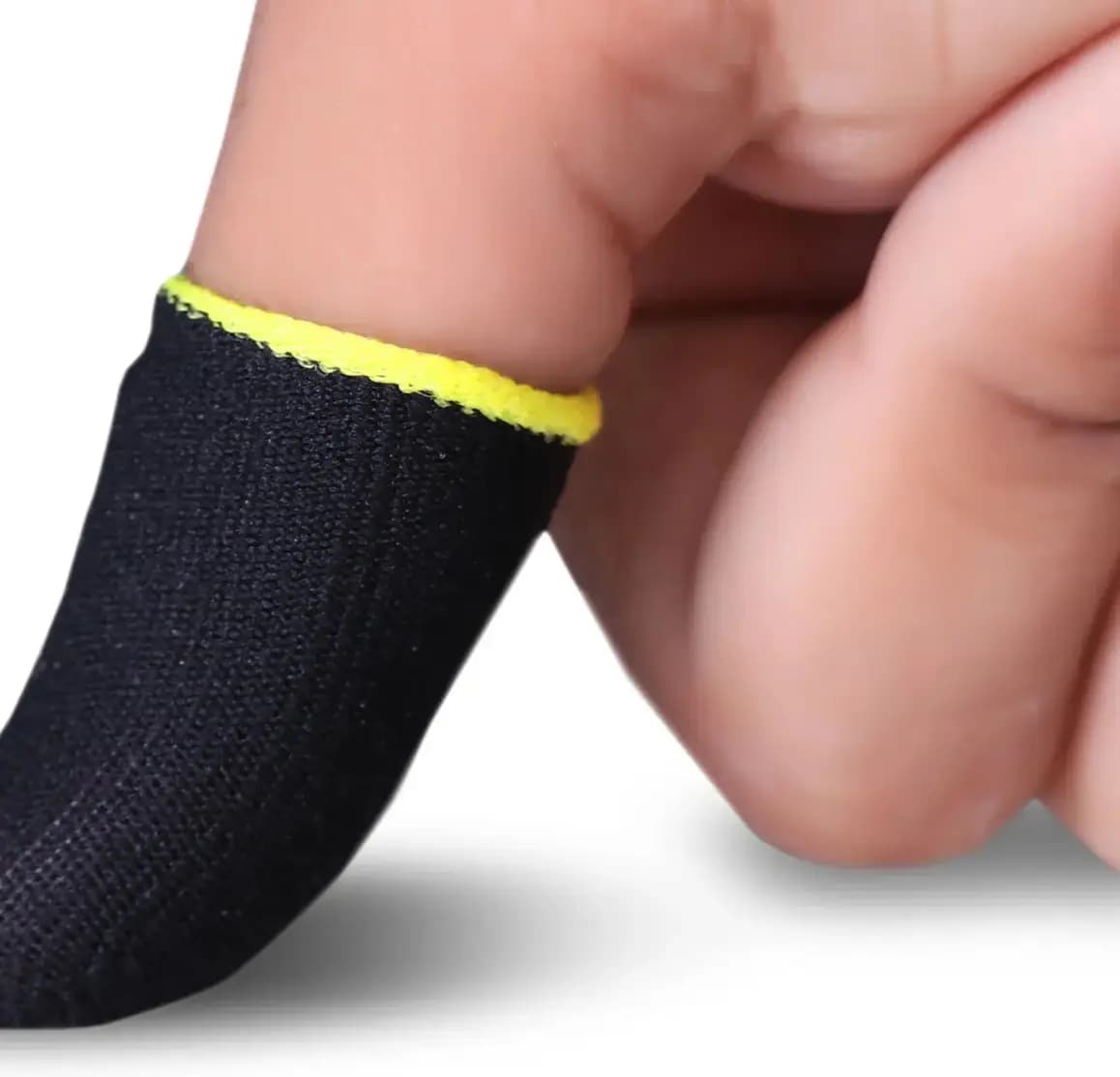 Finger Cover Game Controller for PUBG Sweat Proof Non-Scratch Sensitive Touch Screen Gaming Finger Thumb Sleeve Gloves Finger Sleeves | Pubg Thumb Gloves | pubg Finger Sleeve Gloves for Gaming | Mobile gaming Finger Sleeve | Best Finger Sleeves for PUBG