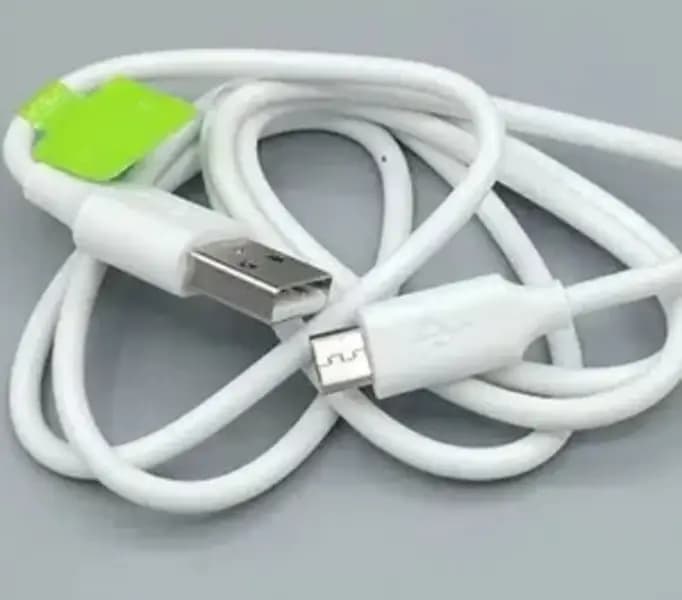 Infinix Micro USB Data Cable  Fast Charging & Sync Cable for Android Smartphones | Durable White Imported Cable