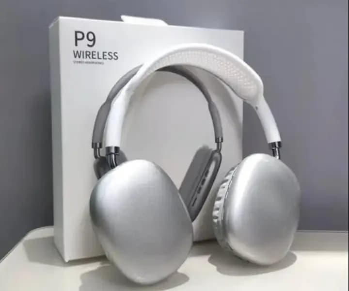 P9 Wireless Bluetooth Headphones With Mic Headsets Stereo Sound Earphones Sports Gaming Headphones Supports TF Headphones