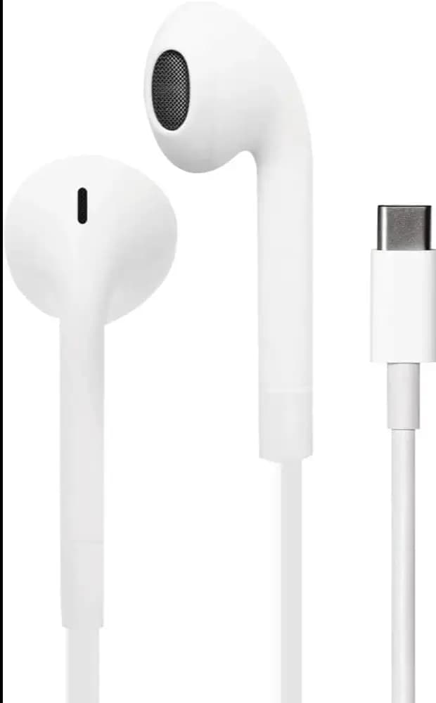 I IPhone Type C Handsfree Iphone and Android Handfree Elevate Your Sound: Next-Level USB-C Earphones for Smartphones Plug in and Tune Out High-Quality USB-C Earbuds for Smart Phones