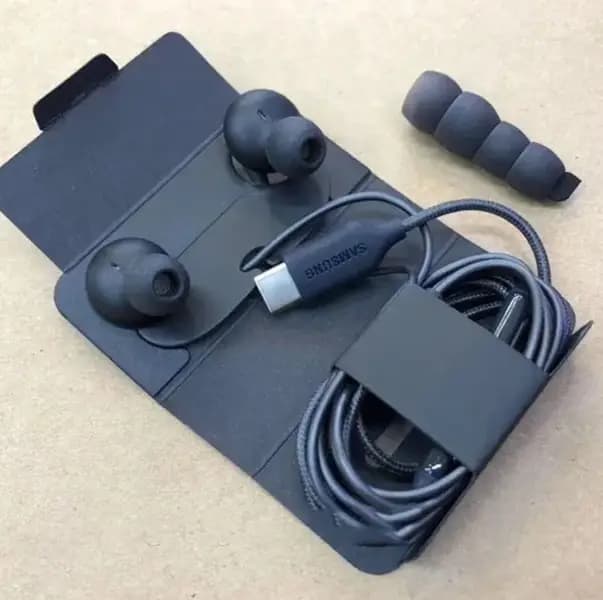 100% AKG Samsung Handsfree - USB C Type Jack - 100% Original AKG Handsfree Imported , High Quality Deep Bass / Sound - Samsung Earphones - Headphones - Handfree