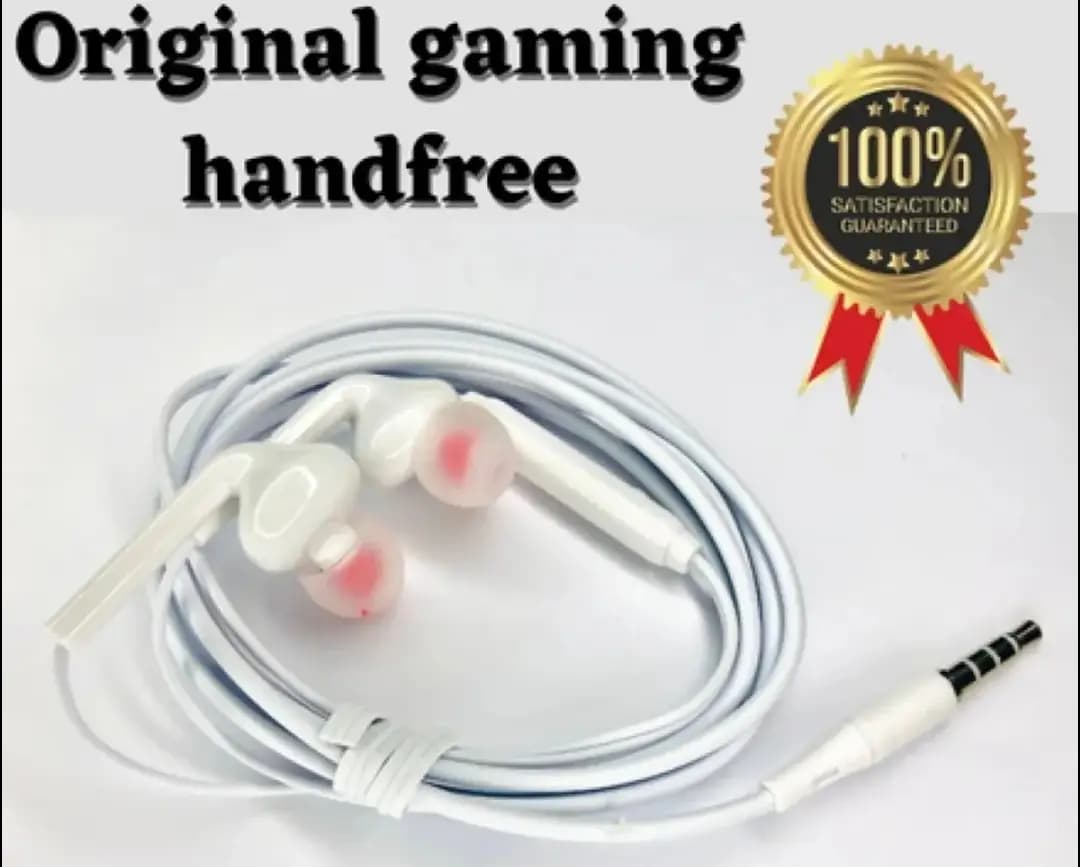 Buy 1 Get 1 Free 100% Original ST12 Super Base Handfree With Volume Key 3.5mm || High-Quality Deep Bass - Earphones  Hands-free stereo sound Quality Gaming Handfree OPPO||VIVO Handfree for all Android phones Made In Vietnam